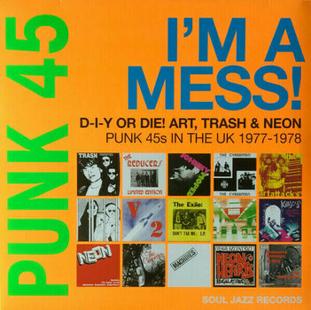 Vinyl Record Various Artists - Punk 45: I’m A Mess! (RSD 2022 Exclusive) (2 LP + 7"  Vinyl) - 1