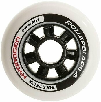 Spare Part for Roller skate Rollerblade Hydrogen Wheels 84/85A White 8 - 1