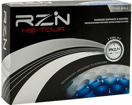 Нова топка за голф RZN HS Tour Golf Balls White - 1