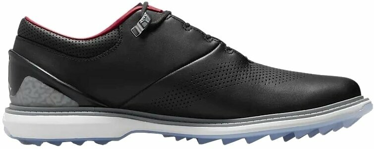 Chaussures de golf pour hommes Nike Jordan ADG 4 Black/White/Cement Grey/Metallic Silver 41 Chaussures de golf pour hommes