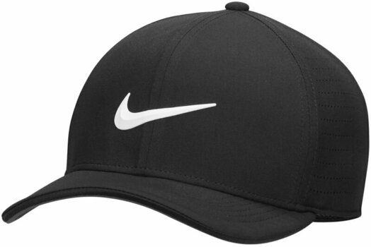 Mütze Nike Dri-Fit Arobill CLC99 Performance Cap Black/White L/XL - 1