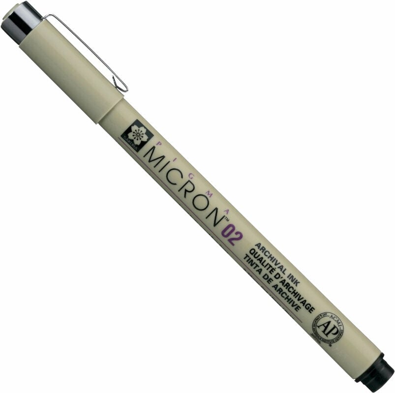 Tehnička olovka Sakura Pigma Micron 02 Black 0,3 mm