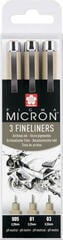 Technické pero Sakura Pigma Micron Design 3 Technické perá Black 3 ks