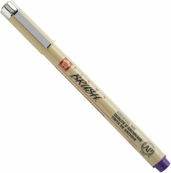 Technical Pen Sakura Pigma Brush Purple - 1
