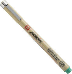 Technical Pen Sakura Pigma Brush Technical Pen Green 1 pc
