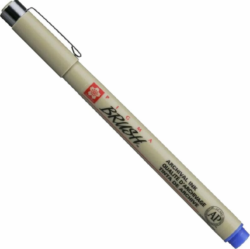 Technical Pen Sakura Pigma Brush Blue