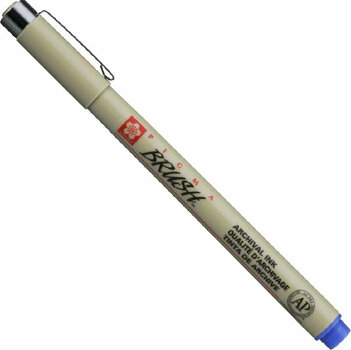 Technické pero Sakura Pigma Brush Blue - 1