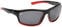 Angeln Brille Fox Rage Sunglasses Transparent Red/Black Frame/Grey Lense Angeln Brille