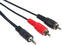 Audio kábel PremiumCord Jack 3.5mm-2xCINCH M/M 10 m Audio kábel