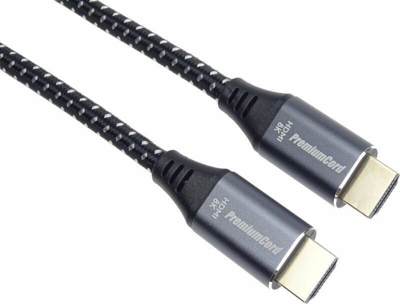 Videó kábel PremiumCord ULTRA HDMI 2.1 High Speed + Ethernet 8K 1,5 m