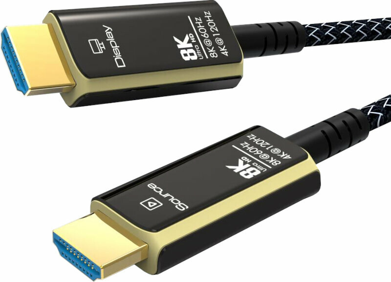Kabel wideo PremiumCord Ultra High Speed HDMI 2.1 Optical fiber 8K 8K 5 m