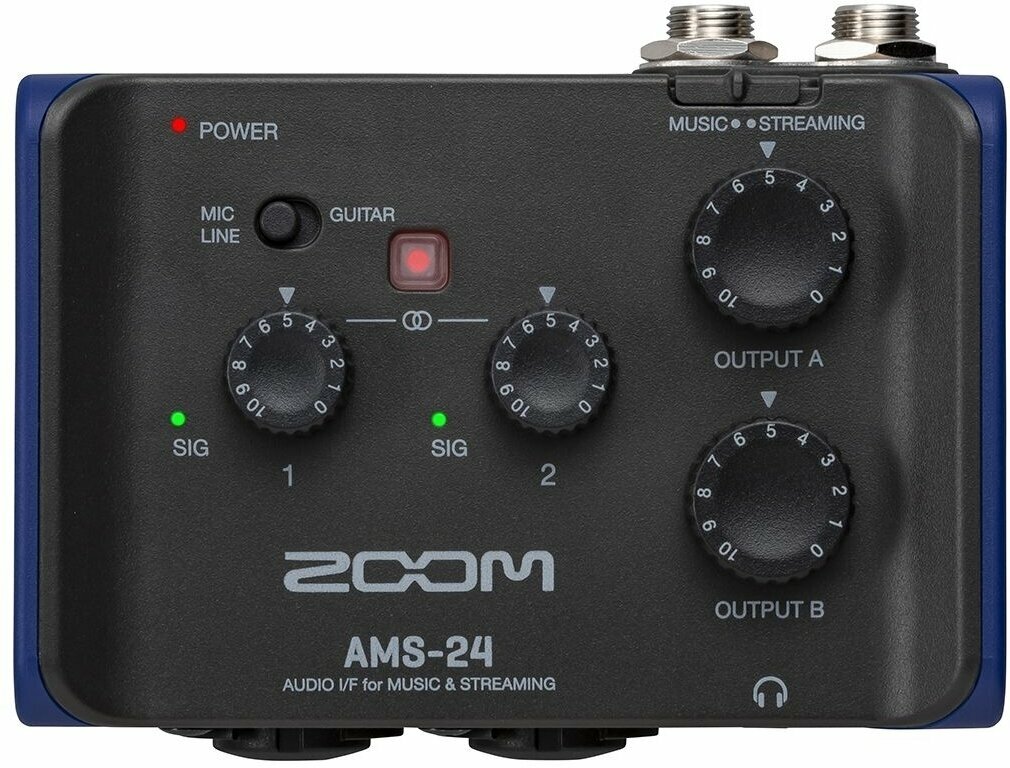 USB audio převodník - zvuková karta Zoom AMS-24
