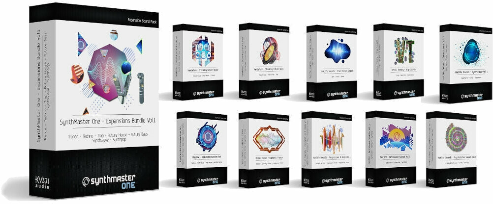 VST Instrument studio-software KV331 Audio SynthMaster One & SynthMaster 2 (Digitaal product)