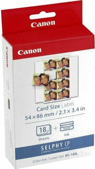 Papel fotográfico Canon KC18IL 18 pcs Papel fotográfico - 1