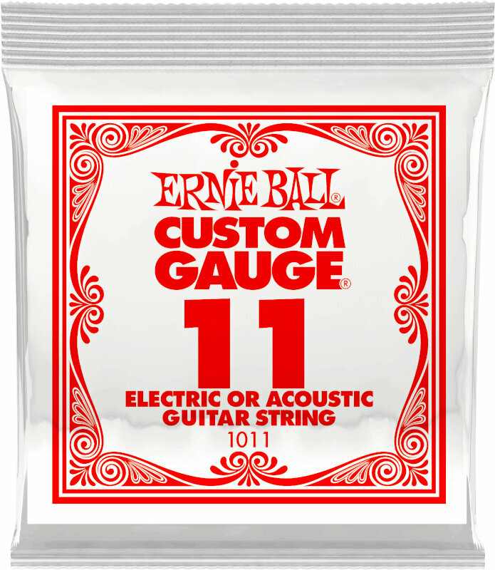 Corde de guitare électrique à l'unité Ernie Ball P01011 Corde de guitare électrique à l'unité