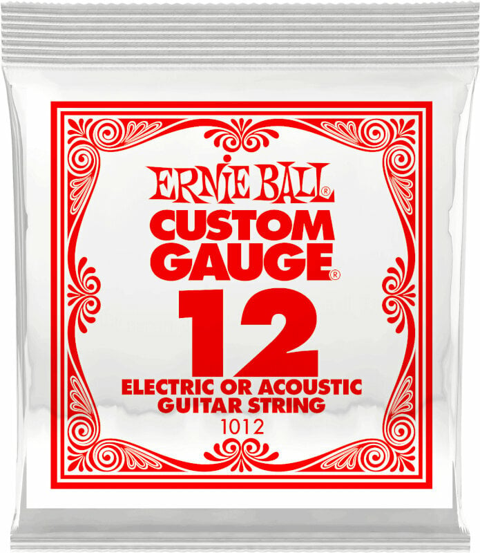 Corde de guitare électrique à l'unité Ernie Ball P01012 Corde de guitare électrique à l'unité