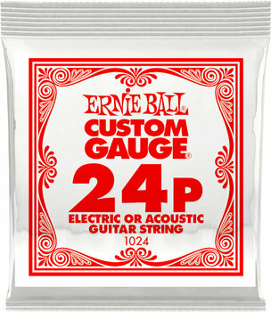 Cuerda de guitarra individual Ernie Ball P01024 Cuerda de guitarra individual - 1