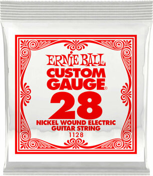 Corde de guitare électrique à l'unité Ernie Ball P01128 Corde de guitare électrique à l'unité - 1