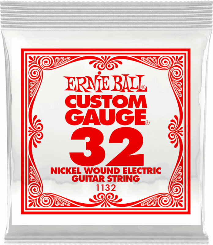 Einzelsaite für Gitarre Ernie Ball P01132 Einzelsaite für Gitarre