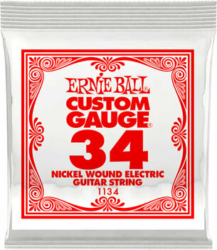 Corde de guitare électrique à l'unité Ernie Ball P01134 Corde de guitare électrique à l'unité - 1