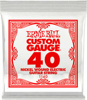 Cuerda de guitarra individual Ernie Ball P01140 Cuerda de guitarra individual - 1
