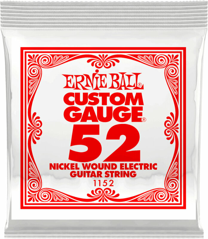 Единична струна за китара Ernie Ball P01152 Единична струна за китара