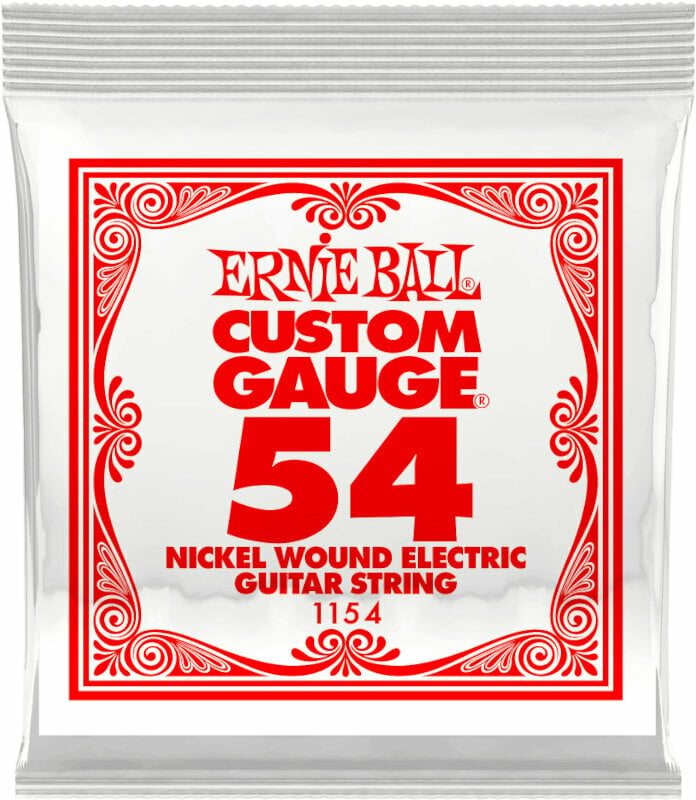 Corda para guitarra individual Ernie Ball P01154 Corda para guitarra individual