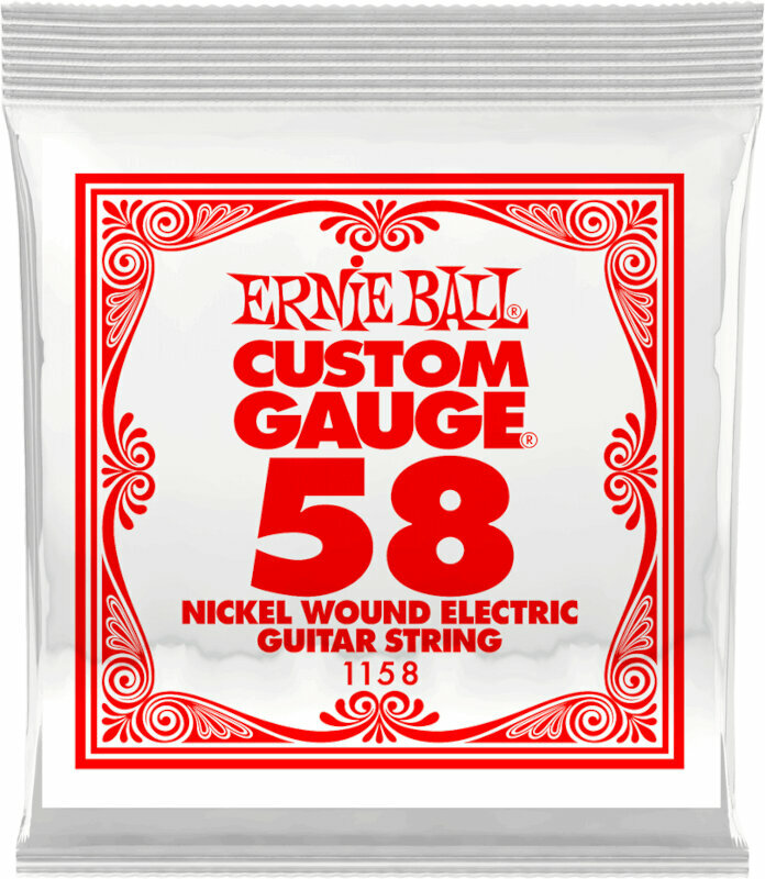 Különálló elektromos gitárhúr Ernie Ball P01158 Különálló elektromos gitárhúr