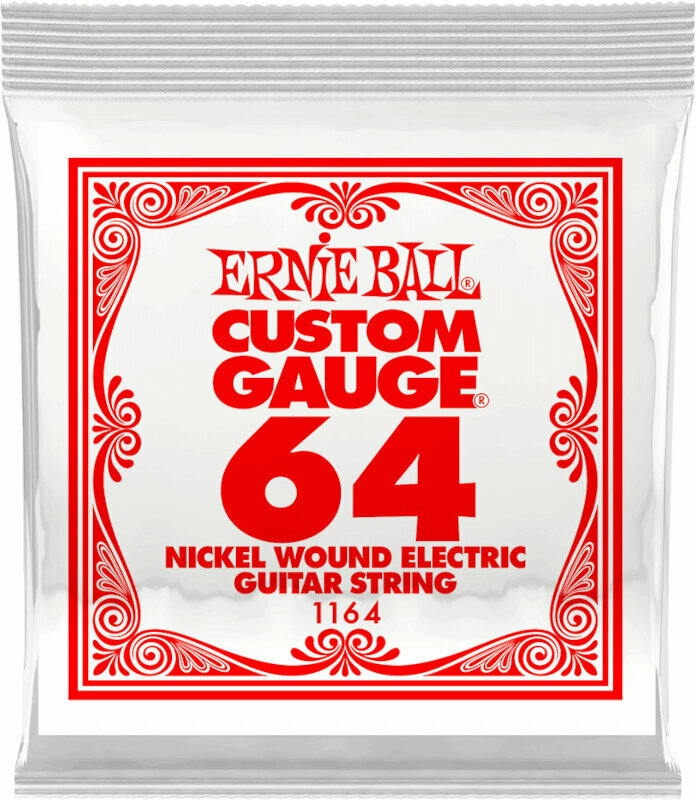 Cuerda de guitarra individual Ernie Ball P01164 Cuerda de guitarra individual
