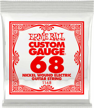 Corda para guitarra individual Ernie Ball P01168 Corda para guitarra individual - 1