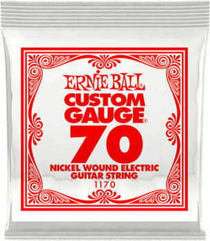Cuerda de guitarra individual Ernie Ball P01170 Cuerda de guitarra individual - 1