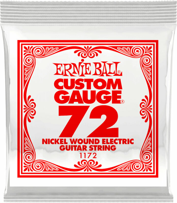 Corda para guitarra individual Ernie Ball P01172 Corda para guitarra individual