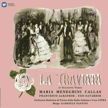 Vinylskiva Callas/Albanese/Santini/Turin - Verdi: La Traviata (1953 - Studio Recording) (3 LP) - 1