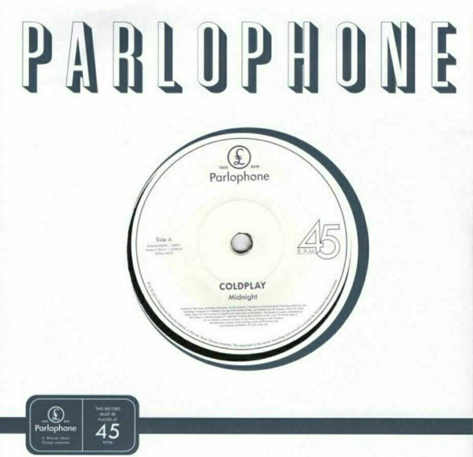 Disque vinyle Coldplay - RSD - Midnight (7" Vinyl)