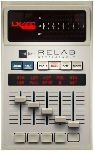 Tonstudio-Software Plug-In Effekt Relab Development LX480 Essentials (Digitales Produkt)