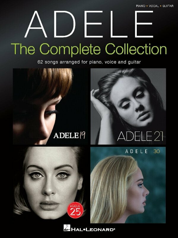 Adele The Complete Colection: Piano, Vocal and Guitar Kotta