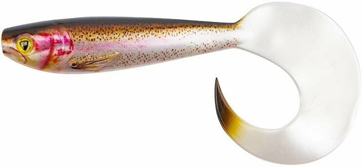 Cebo de goma Fox Rage Pro Grub Super Natural Super Natural Rainbow Trout 12 cm Cebo de goma