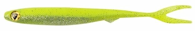Isca de borracha Fox Rage Slick Finesse Super Soft Chartreuse Ayu UV 16 cm