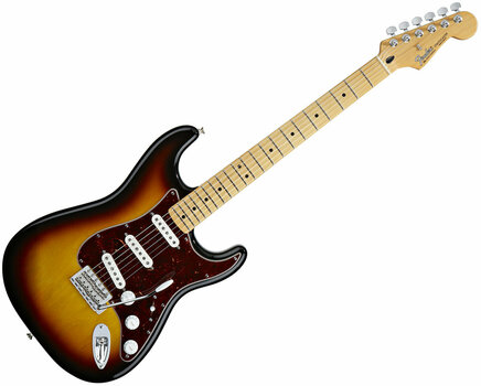 Electric guitar Fender Deluxe Roadhouse Stratocaster MN Brown Sunburst - 1