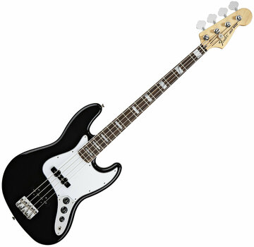 4 stygų bosinė gitara Fender 70s Jazz Bass RW Black - 1
