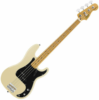Električna bas gitara Fender Squier Matt Freeman Precision Bass MN Vintage White - 1