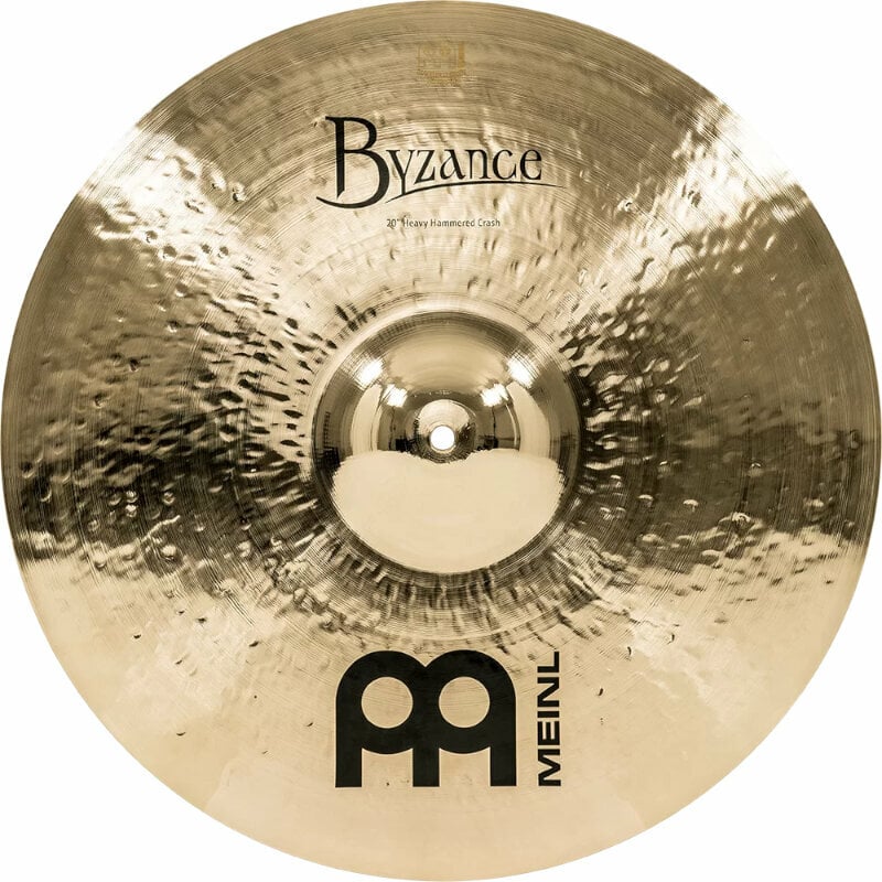 Crash Cymbal Meinl Byzance Brilliant Heavy Hammered Crash Cymbal 20"