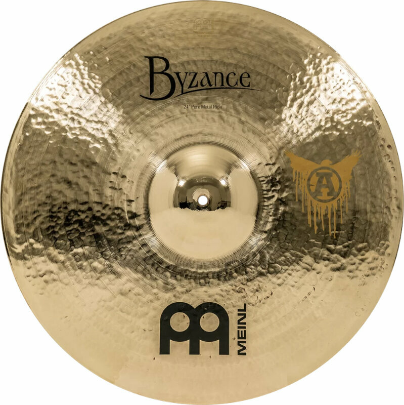 Cymbale ride Meinl Byzance Brilliant Pure Metal Cymbale ride 24"