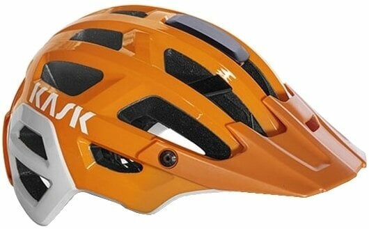 Bike Helmet Kask Rex Orange/White M Bike Helmet