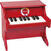 Tangentbord för barn Janod Confetti Red Piano Red