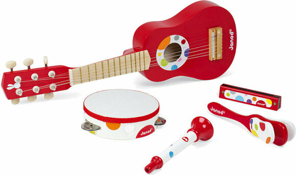 Ударни инструменти за деца Janod J07626 Confetti - 1