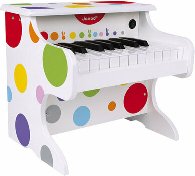 Keyboard dla dzieci Janod Confetti Electronic Piano - 1
