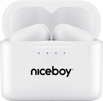 True Wireless In-ear Niceboy HIVE Podsie 3 Polar White - 1