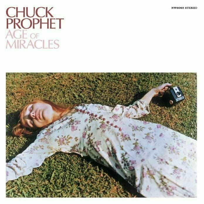 Vinyl Record Chuck Prophet - The Age Of Miracles (Pink Marble Vinyl) (LP)