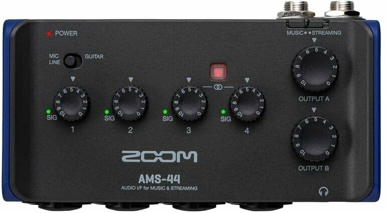 USB-audio-interface - geluidskaart Zoom AMS-44